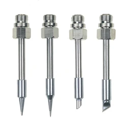 Punta soldador Metal elegante para pistola para soldar USB, cabezal herramienta soldadura duradero y