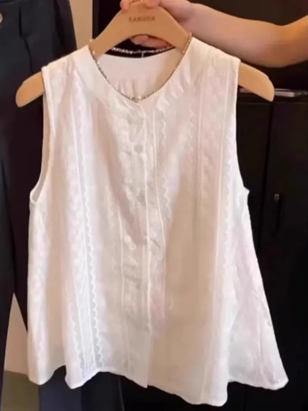 Extra grande 300 pou retro redondo ne svel oco rendas irt feminino ele doce fino topo coreano sle solto ajuste