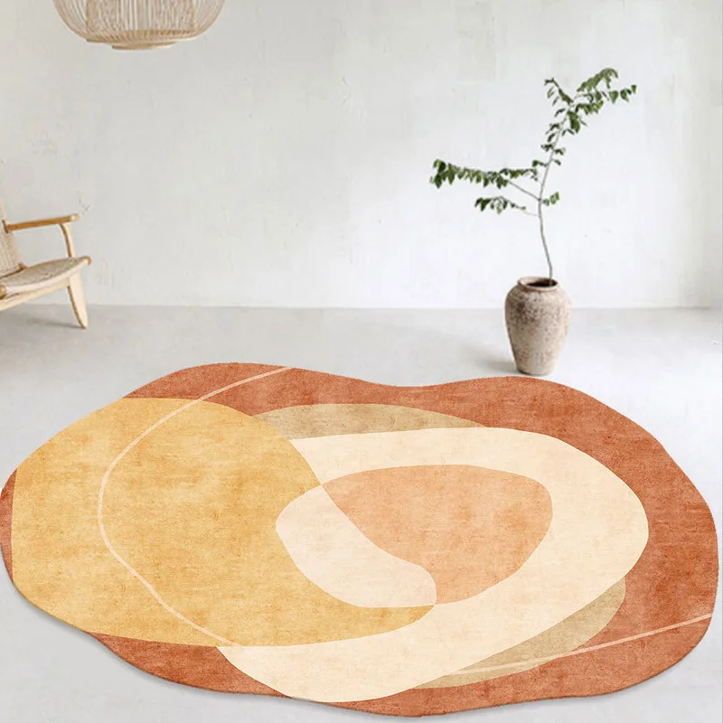 Creative Arts Irregular Rugs for Bedroom Home Decor Anti-Slip Floor Mat Living Room Sofa Carpet Teen Children's Room Carpets