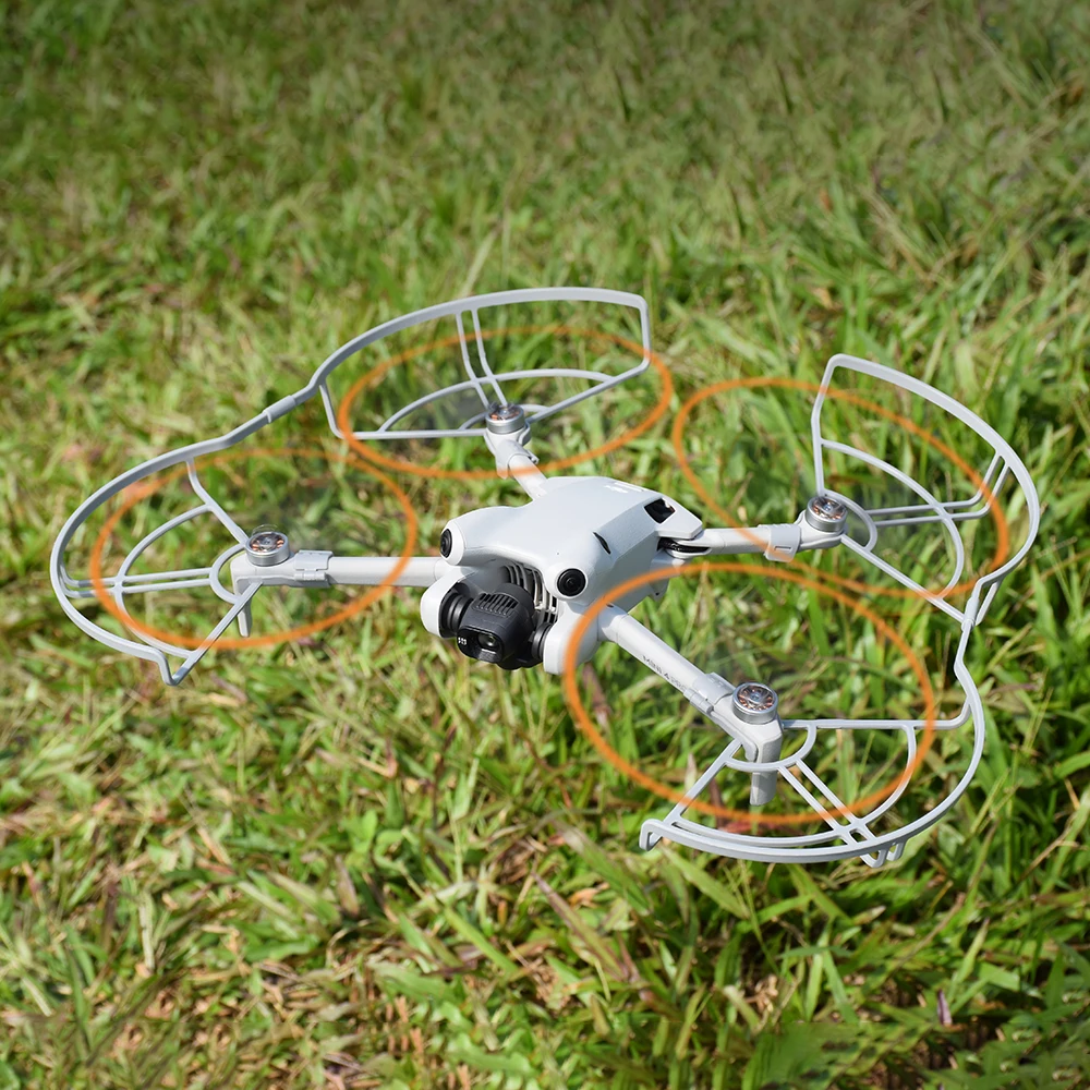 BRDRC Propeller Guard For DJI Mini 4 Pro Quick-Release Propeller Guards Removable Ring Lightweight Drone Accessories