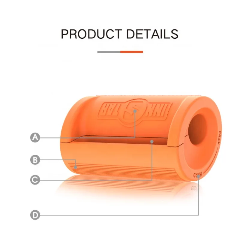Regulowana trudność wyposażenie siłowni silikonowe uchwyty ze sztangą do ćwiczeń