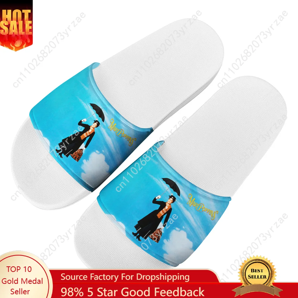 

Mary Poppins Sandals Home Slippers Water Shoe Men Women Teenagers Fashion Bathroom Beach Swimming Pool Shoes Custom Slipper