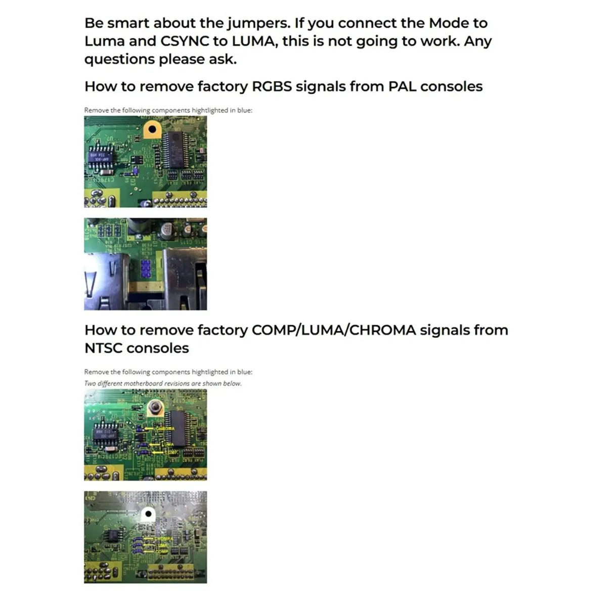 ABSF GCDual MOD Kit for Gamecube DOL-001 Console GCVideo Supports RGB/RGBS/YPbPr/HDMI-Compatible Switching Wia Controller