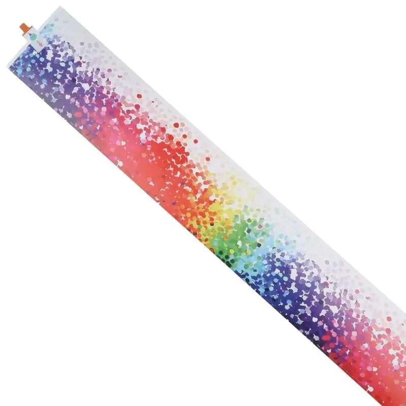 

R66A Красочная точечная окантовка Конфетти Граница Украшение классной комнаты Граница Клейкая доска объявлений Граница Отделка