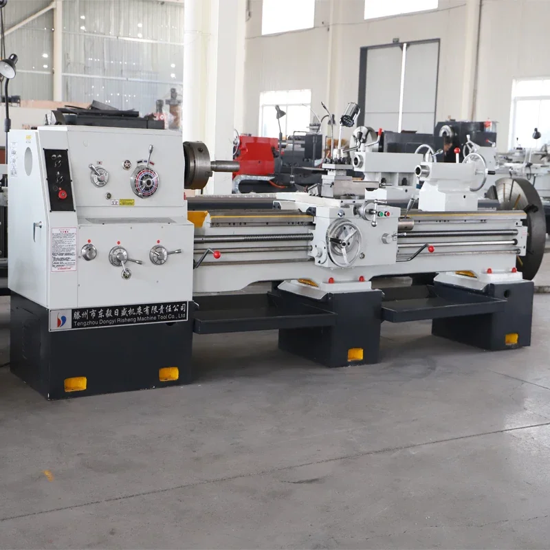 High Precision Multi-function Automatic Large CW6180 Horizontal Lathe for Metal Processing