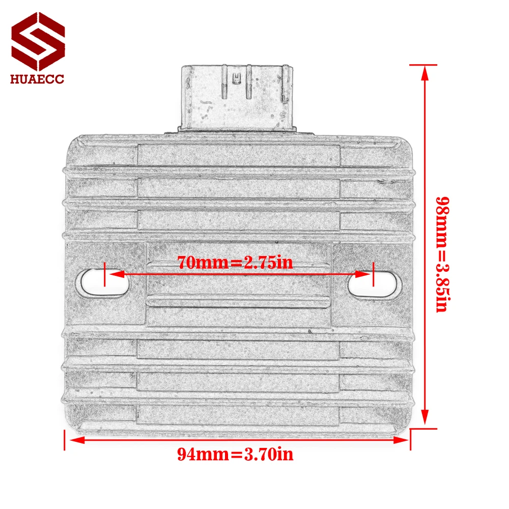 Regulator Rectifier for Kawasaki Z750 Z750R Z750S Z800 Z1000 Ninja 250 300 400R 650 1000 Z1000SX Versys 650 1000 Z250 21066-0705