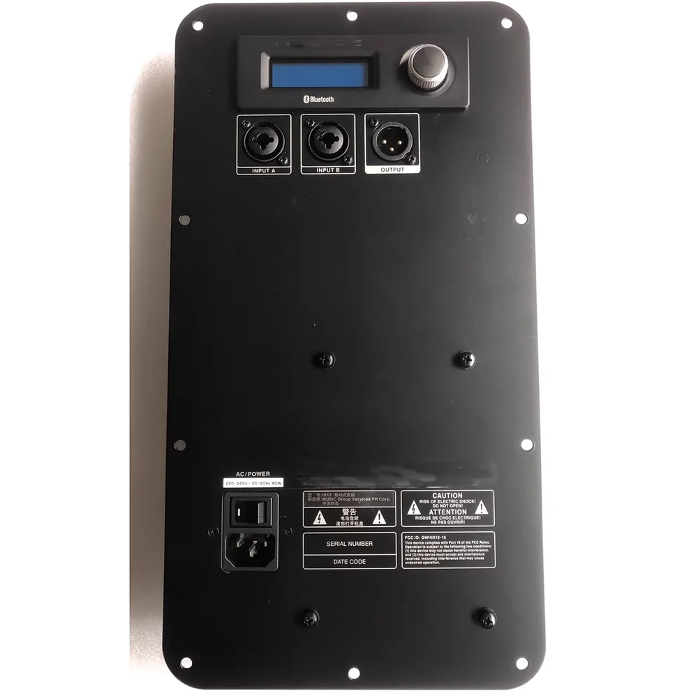 Active audio power amplifier board IX12