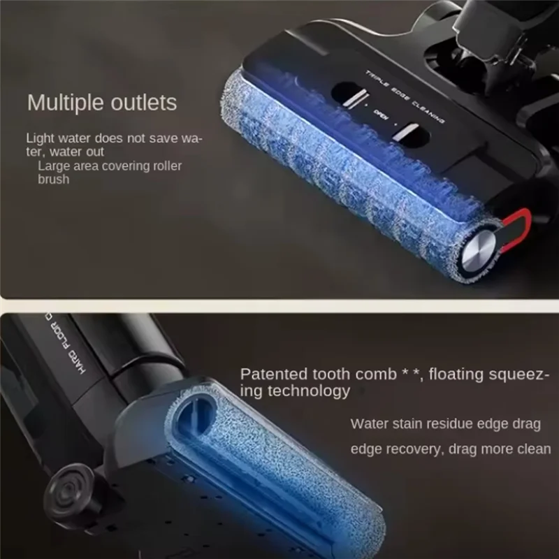 【Berserk】Escova de rolo e filtro Hepa para Midea X11/X11pro/GX7 Acessórios para purificador de piso Conjunto de escova de rolo