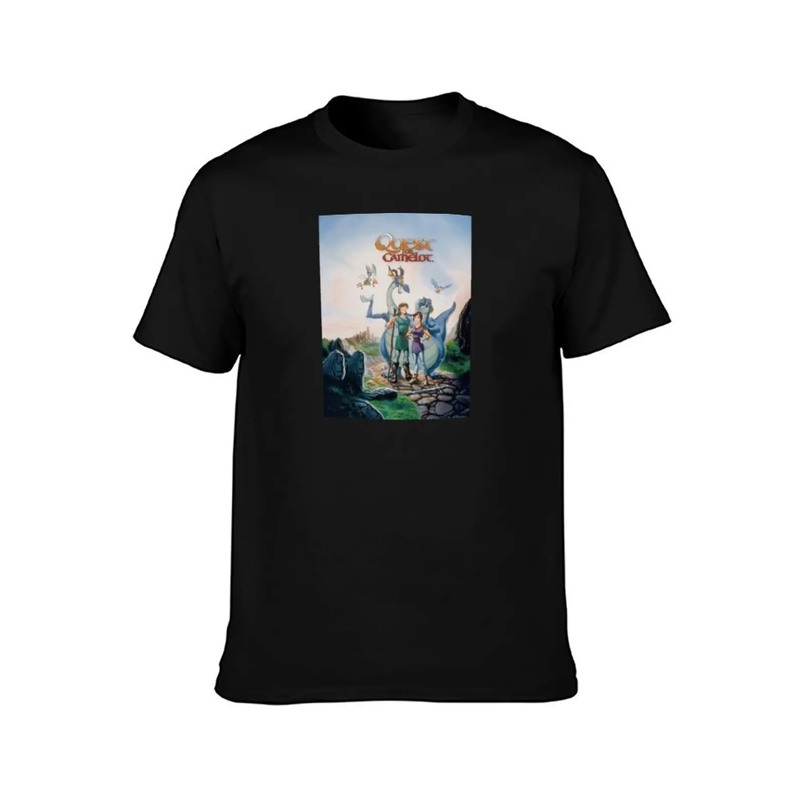 Quest For Camelot T-Shirt Casual Breathable Short Sleeve Top T-Shirt