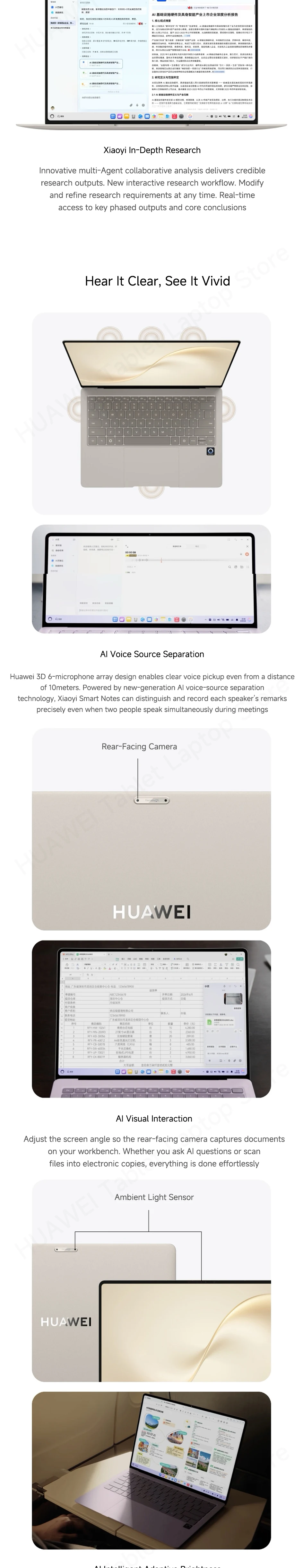 2026 Laptop HUAWEI MateBook Pro S CPU Kirin XE90 14.2-inch 3.1K OLED 3120*2080 HarmonyOS 6.1