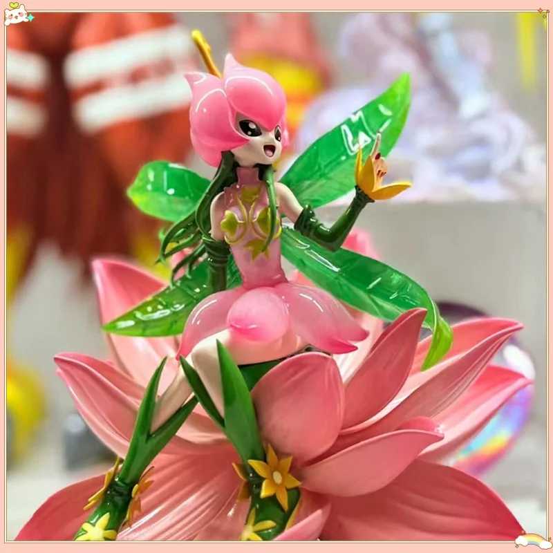 

New 17cm Lilimon Figures Digimon Adventure Anime Statue Collection Model Desk Decoration Birthday Toys Gifts