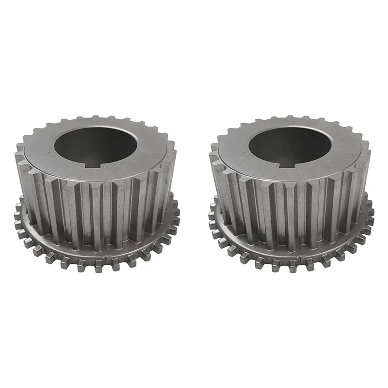 2X 13521-74040 Riemenscheibe Kurbelwelle Zahnrad für Toyota 1352174040-A97E