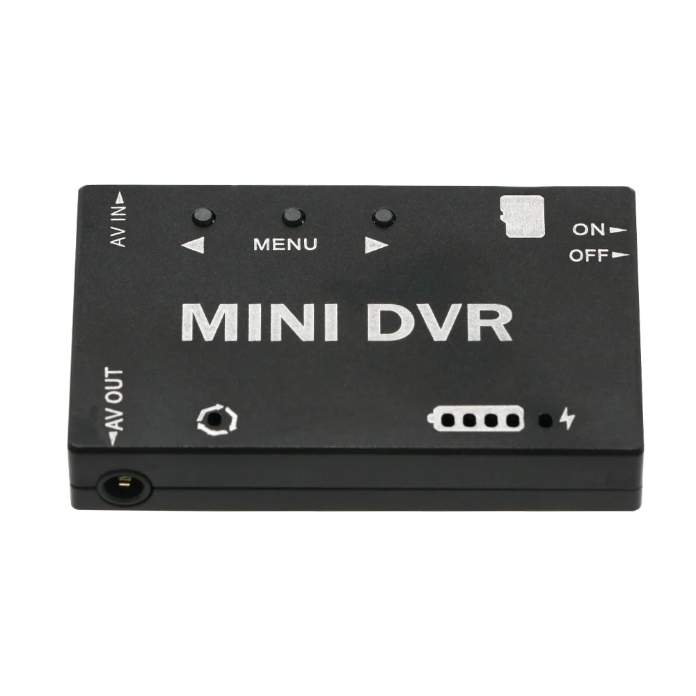 FPV Recorder Mini FPV DVR Module NTSC/PAL Switchable Built-in Battery Video Audio FPV Recorder for RC Models Racing FPV Drone