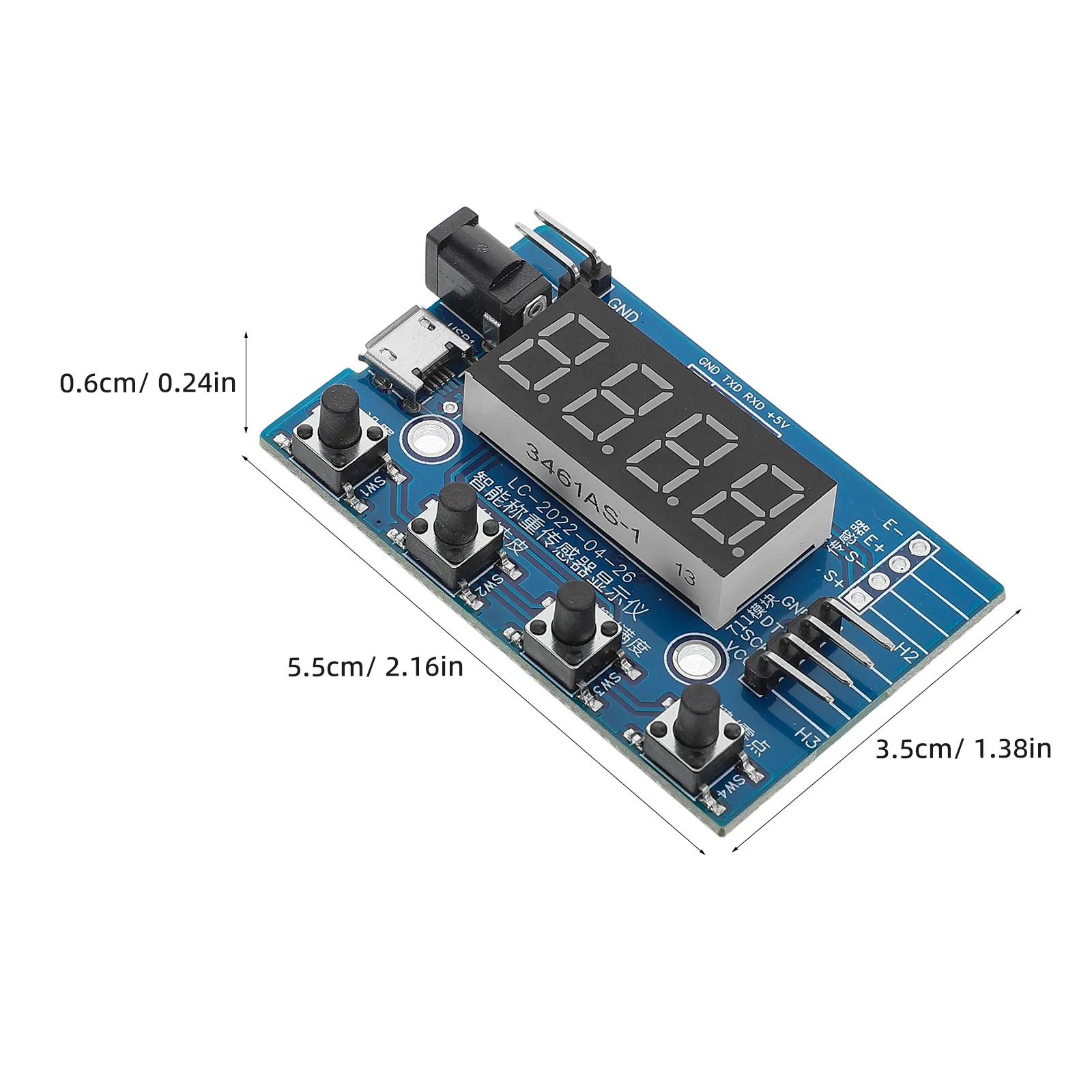 Tragbare Mini Sensor Digitale Wägezelle Modul Praktische Waage Teile Genaue Messung Skala Teile Mini Sensor