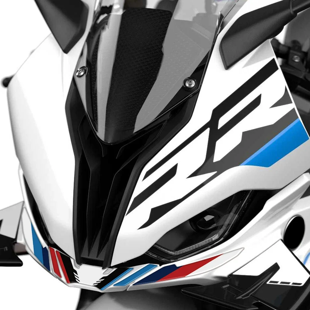 2024 M Motorsport For BMW S1000RR 2023-2024 Motorcycle Front Nose Spoiler Protector Gel Paint Protection Decal Kit