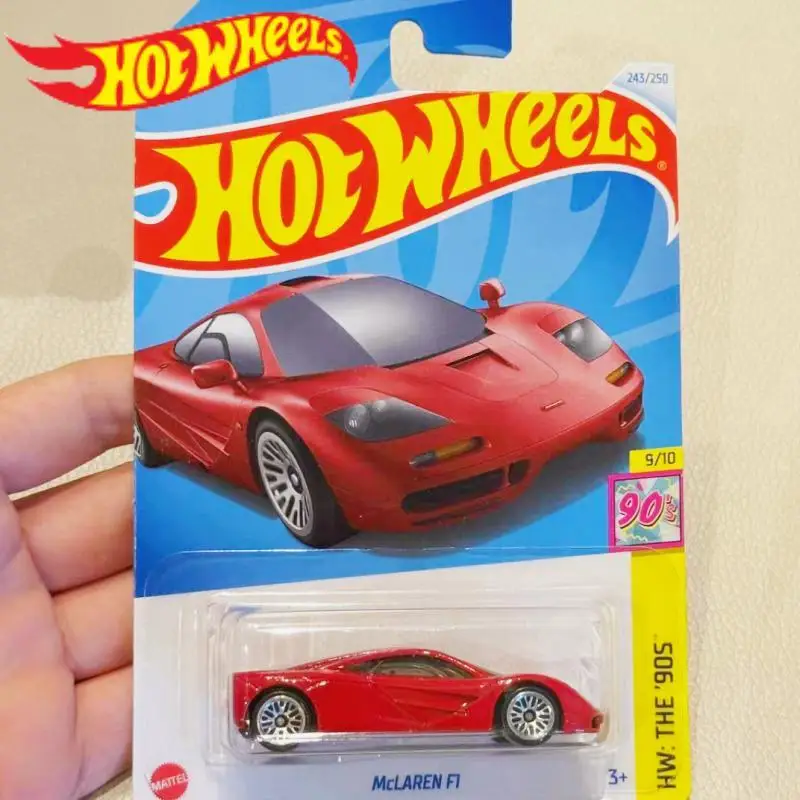 

Оригинальные горячие колеса 2024-243 McLAREN F1 1/64, литая под давлением металлическая модель, коллекционные автомобили, игрушки для мальчиков, транспортные средства, орнамент, праздничные подарки на день рождения