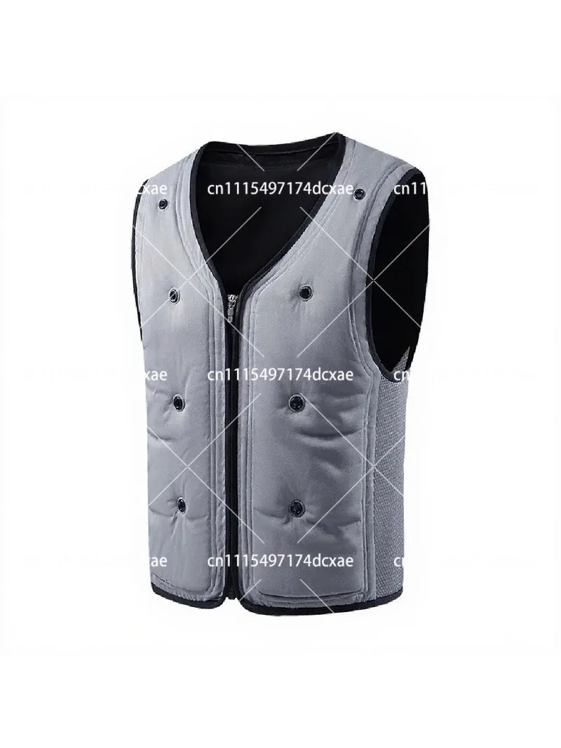 Outdoor Work Cooling Vest Water-Cooled Air Conditioned Vest for Construction Workers Sun Protection Breathable