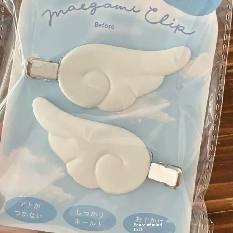 Cute Sweet Japanese Style Y2K Angel Wing Hair Clip Hairpin Barrettes Hairgrip Headdress Headwear Ornaments Accessories