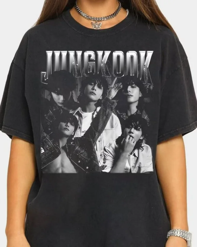 Vintage JungKook 90s Bootleg T Shirt For Army