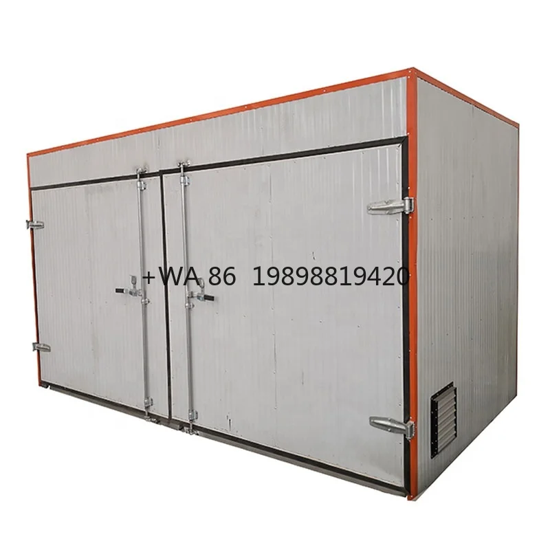 Hot air Heating Boiler Woodworking Firewood Wood Timber Board Treating Drying Seasoning Chamber Dryer Kiln Oven Room Machine
