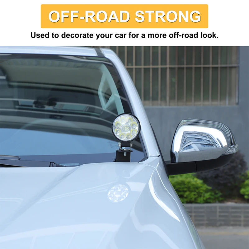 

For Mitsubishi L200 Triton 2019-2023 cover spotlight bracket Car cover spotlight bracket accessories Carbon steel 2pcs