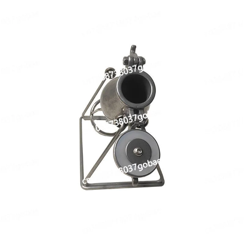 

Машина для попкорна, бытовая маленькая старомодная горшок для попкорна из нержавеющей стали с ручным управлением