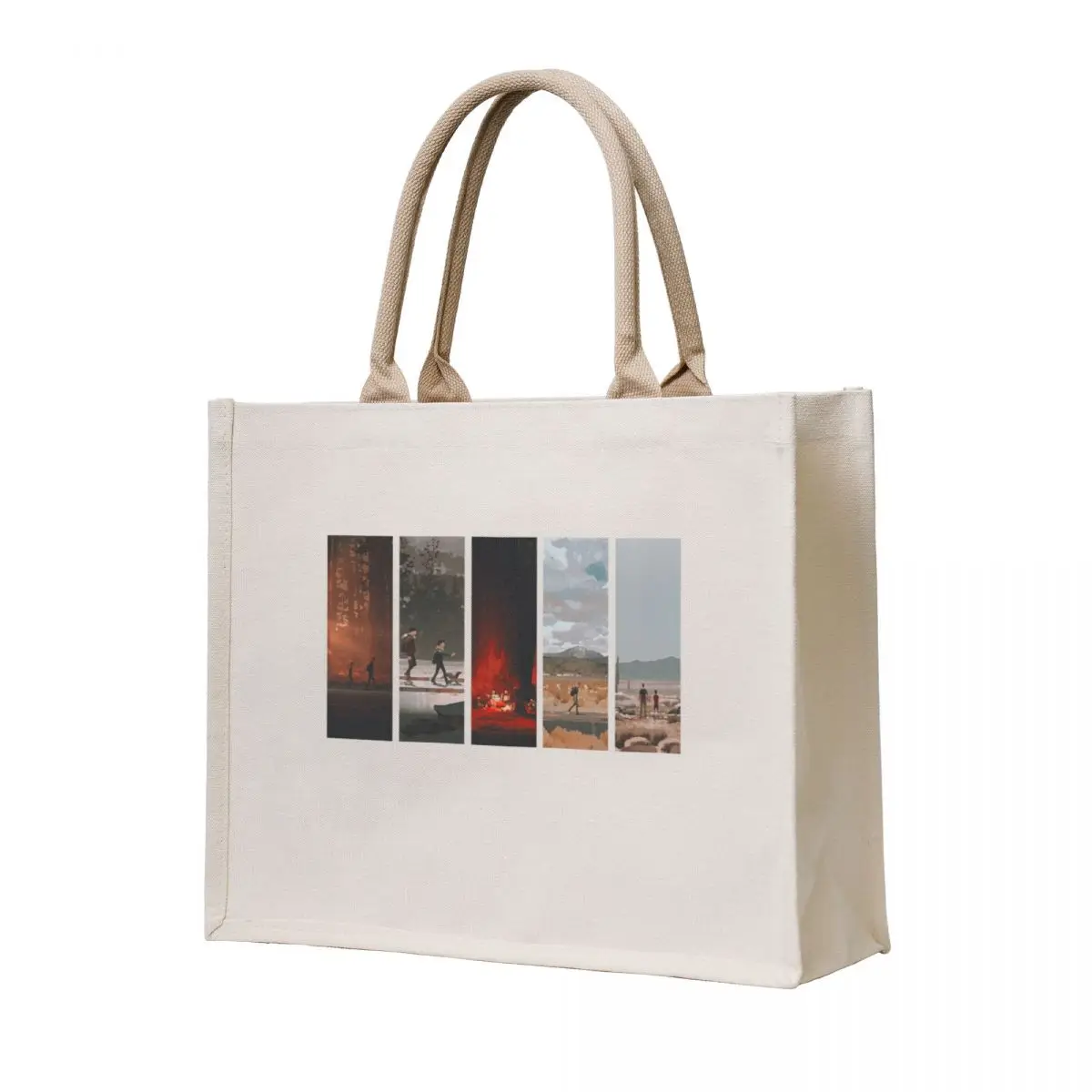 

Life Is Strange 2 Journey Tote Bag Women's shopping bag tote bag men's tote screen Canvas for women