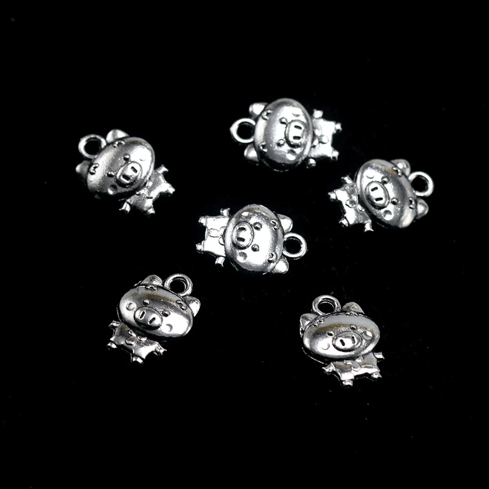 

50pcs Zodiac Necklace Pendant Durable Jewelry Making Charm Diy Craft Alloy Charms For Necklace Bracelet Earrings Christmas Gift