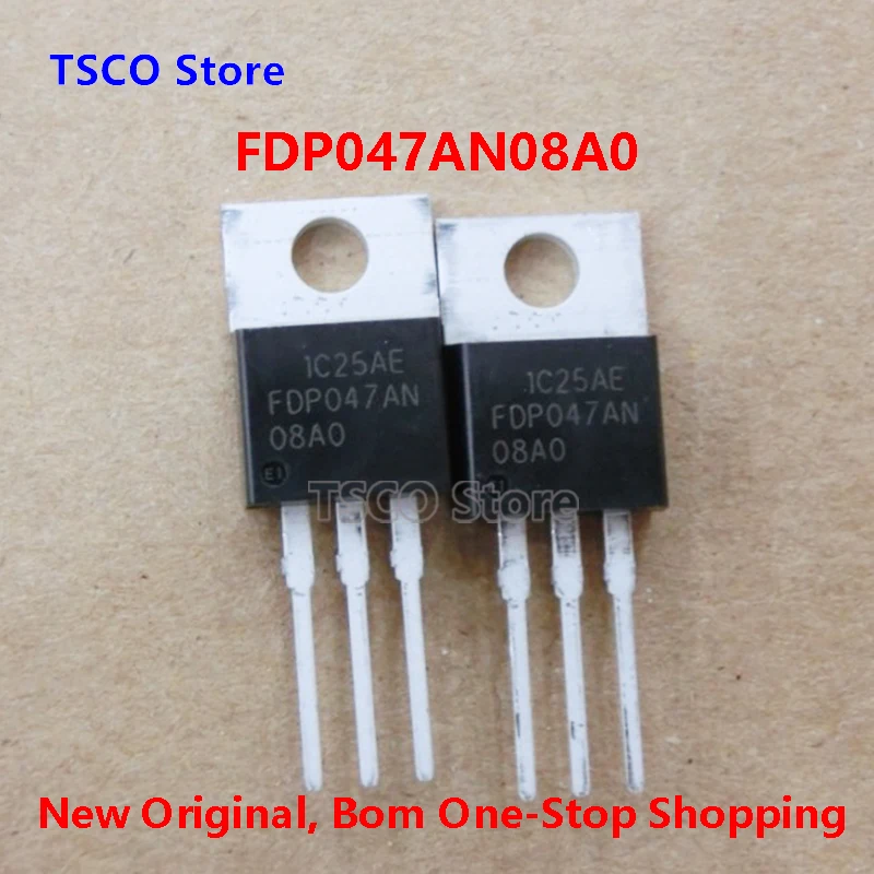 

FDP047AN FDP047AN08A0 (10 шт./партия) новый оригинальный