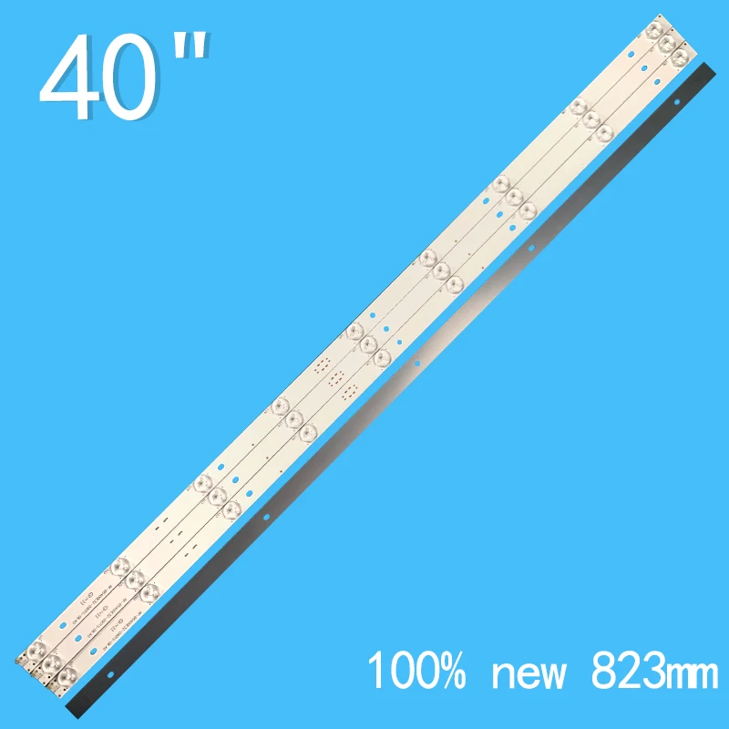 Para Toshiba 40 polegadas 9 lâmpadas de 796mm RF-BS400E32-0901S-06 02 LVF400SSDE E2 V2LED backlight