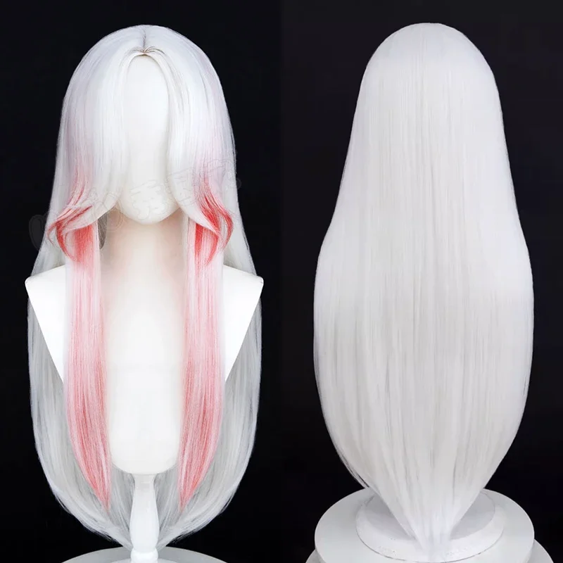 Peruka Cosplay Game Immortalized Legend Faker Ahri, uszy lisa, nakrycie głowy, damska, na Halloween, karnawał, rekwizyty do odgrywania ról, długie włosy