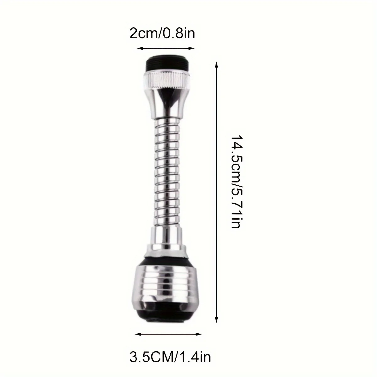 360 Degree Faucet Anti Splash Head Kitchen Water Saver Universal Rotating Bubbler Filter Nozzle Booster Nozzle Kitchen Tools
