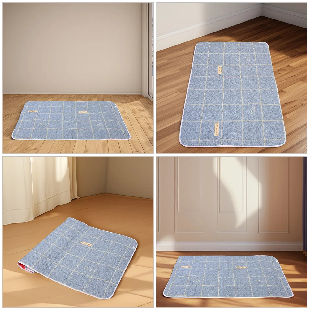 وسادة سرير مقاومة للماء ثقيلة ماصة، حامي قابل لإعادة الاستخدام للمرضى المسنين، مقاوم للتبول، وسادة مرتبة قابلة للغسل، استخدام التبول اللاإرادي