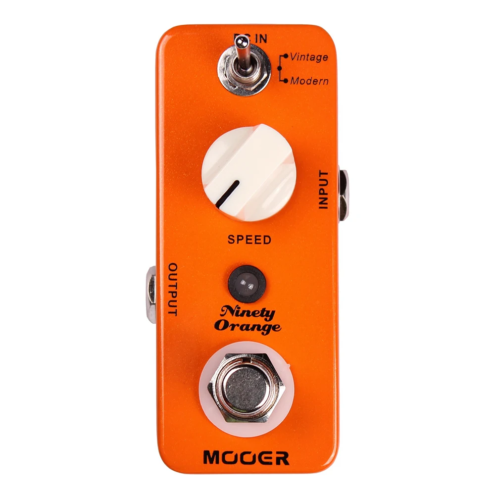 MOOER gitaarpedaal: overdrive/analoge chorus/phaser/tremolo/octave/ruisonderdrukking/modulatie – effectpedaal voor elektrische gitaar.