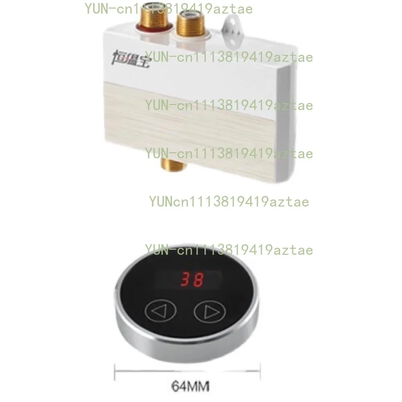 Shower System Thermostatic Water Heater Thermostatic Mixing Valve Digital Display Touch Screen Solar Thermostatic Valve