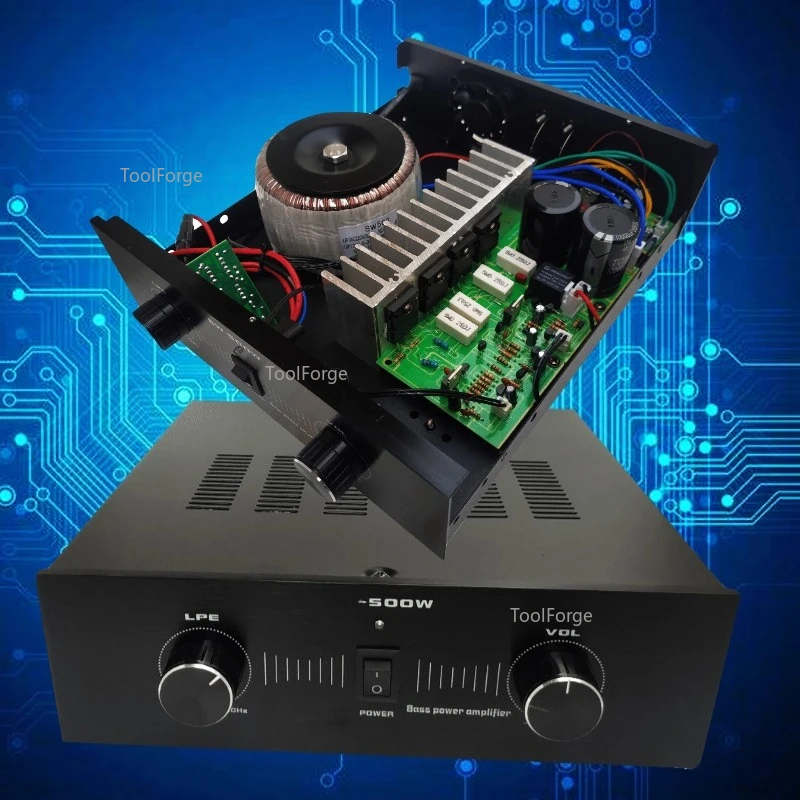 Pure Bass Amplifier Board Subwoofer High Power Home Theater SW1.0 Channel Subwoofer Amplifier