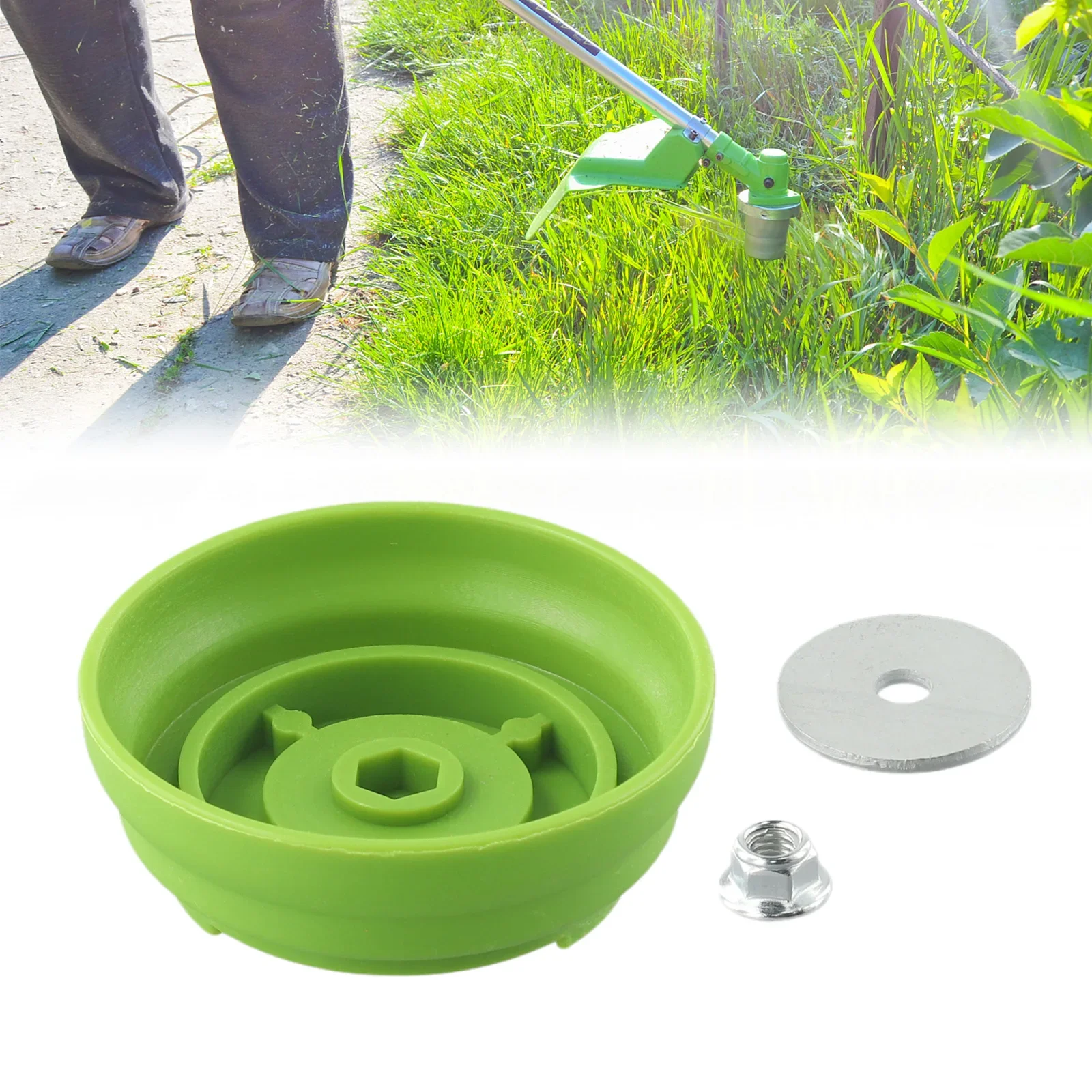 Accessori per coperture in plastica da 3 pezzi per tagliaerba accessori per elettroutensili da giardino copertura per erba di ricambio per tosaerba