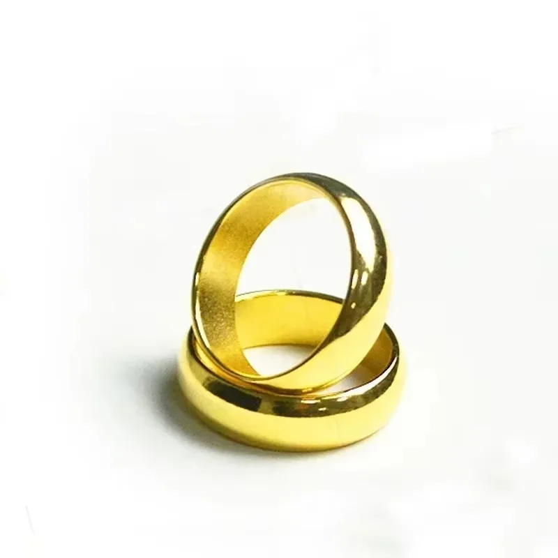 خاتم PK ذهبي محدب حلقة مغناطيسية قوية حلقة PK (18/19/20/21 مللي متر متوفرة) خدعة سحرية قريبة ملحقات دعامة السحرة ماجيا