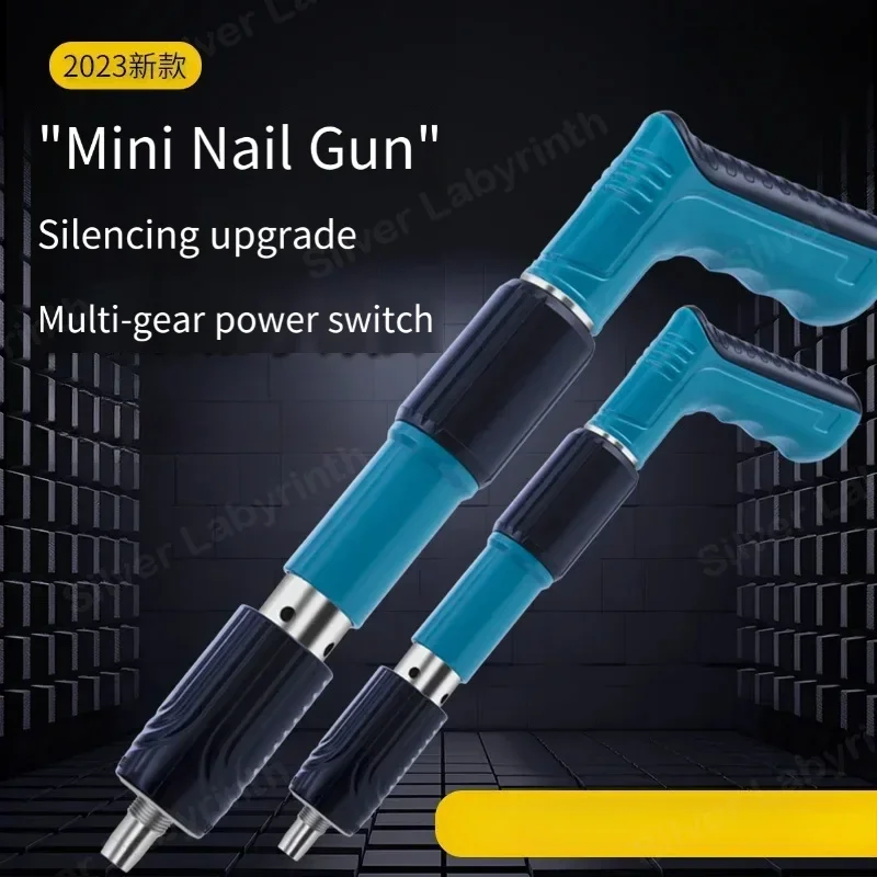 Mini Nail Gun Silenced Cement Wall Concrete Manual Nailer Decoration Slot Fixing