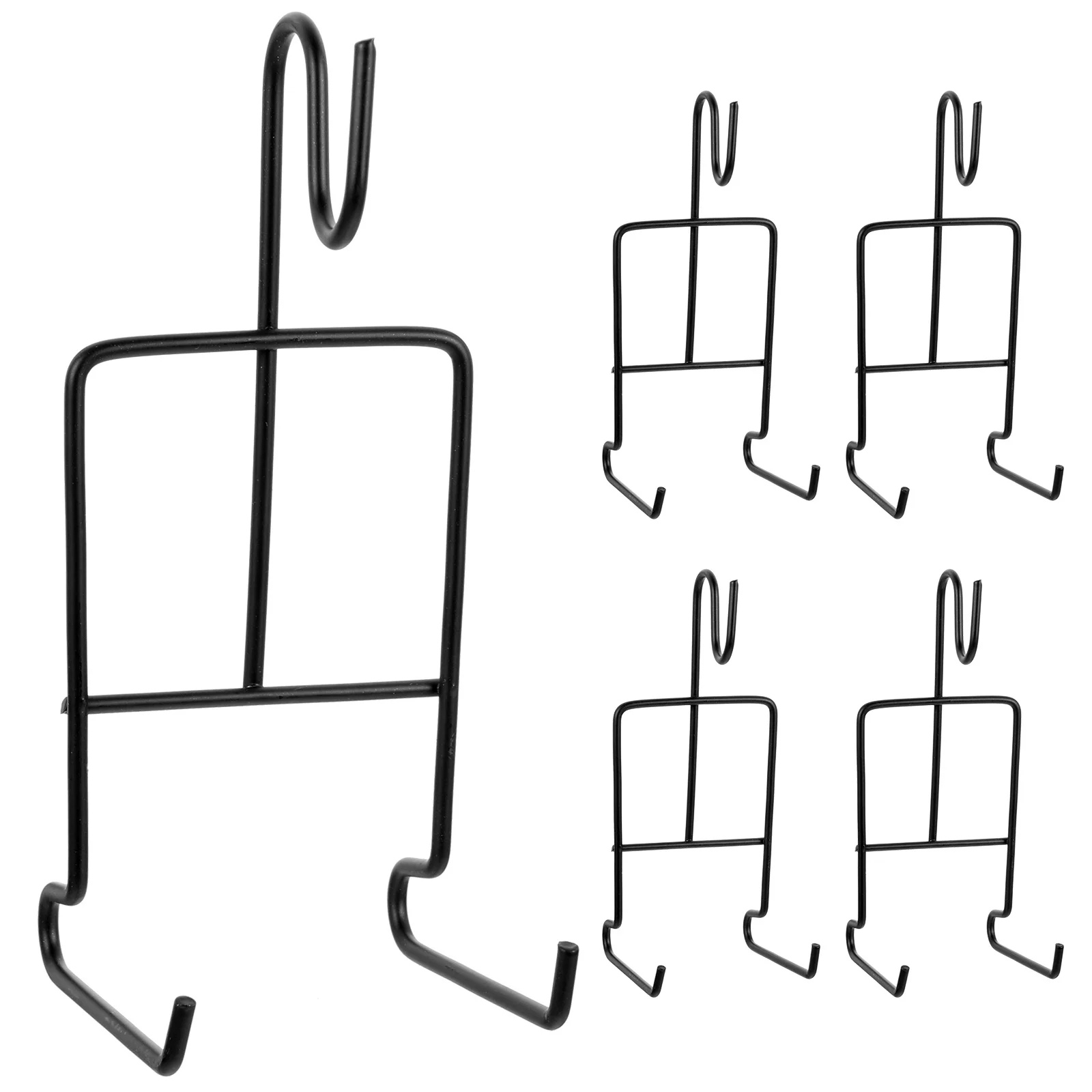 4 قطعة رف شاشة كوب القهوة حامل لوحة حديد متعدد الأغراض للمنزل والمكتب والمقهى وحفلات الزفاف #6