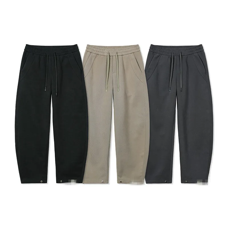 

Men's Loose Sweatpants Wide Leg Straight Leg Casual Sports Pants Autumn Winter Trendy Versatile Trousers Bottoms