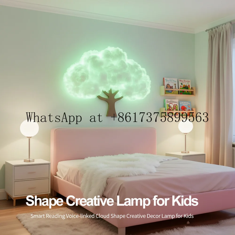 3D Cloud Thunder Lighting Smart Remote APP For Home Bedroom Gaming Room Decorations Atmosphere