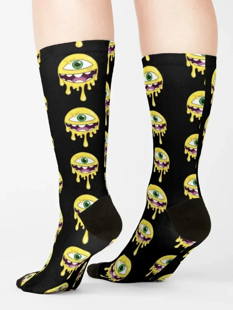 Drippy runde Cyclops Socken Set Winter Männer Baumwolle hohe Qualität mit Drucks ocken für Mädchen Männer