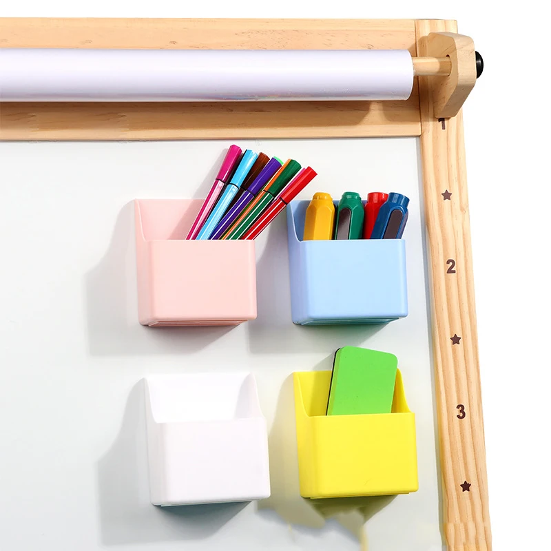 Multi-Purpose Magnetic Pen Holder Large Capacity Whiteboard Pen Storage Organizer 2026