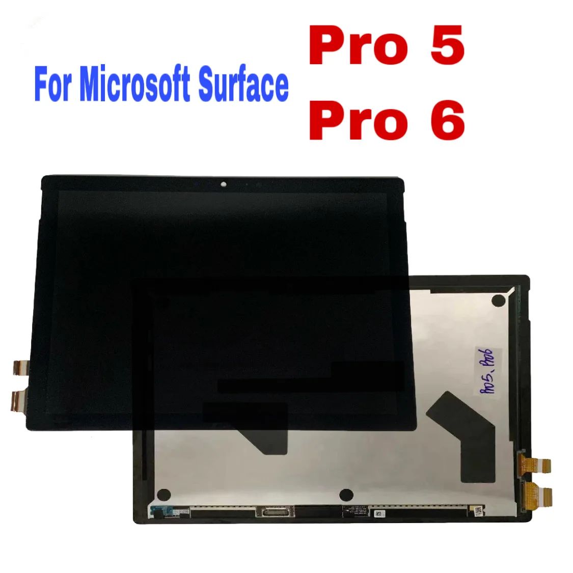 

For Microsoft Surface Pro 5 1796 Pro 6 1807 LCD Display Touch Digitizer Assembly For Surface pro5 Pro6 LP123WQ1