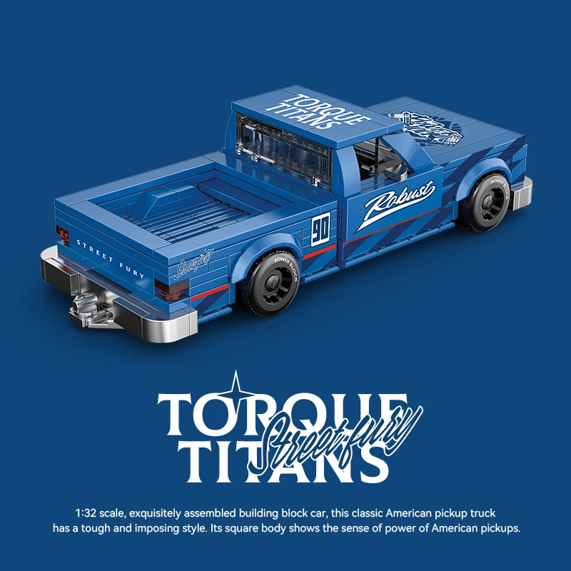 Novo pb técnico captador carro esportivo blocos de construção modelo veículo corrida com caixa recipiente tijolos brinquedos para presentes do miúdo