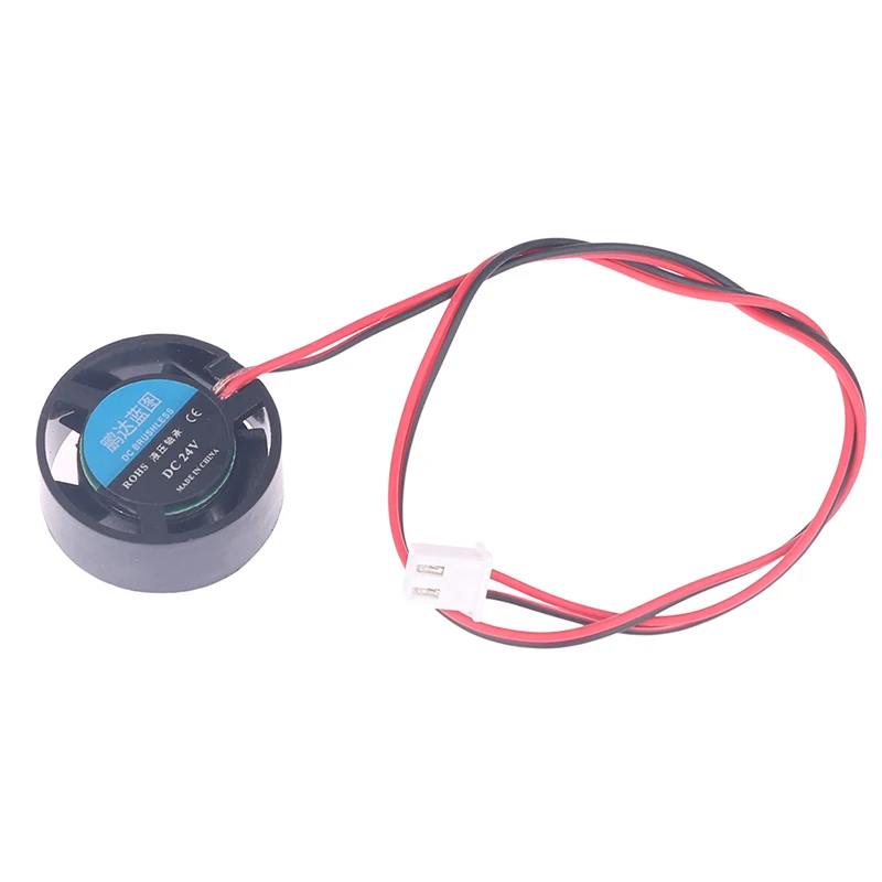 1Pcs DC 5V/ 9V 12V 24V Round Mini Fan For Led Lamps Computer Radiator 25.5x10mm Notebook Micro Cooling Fan