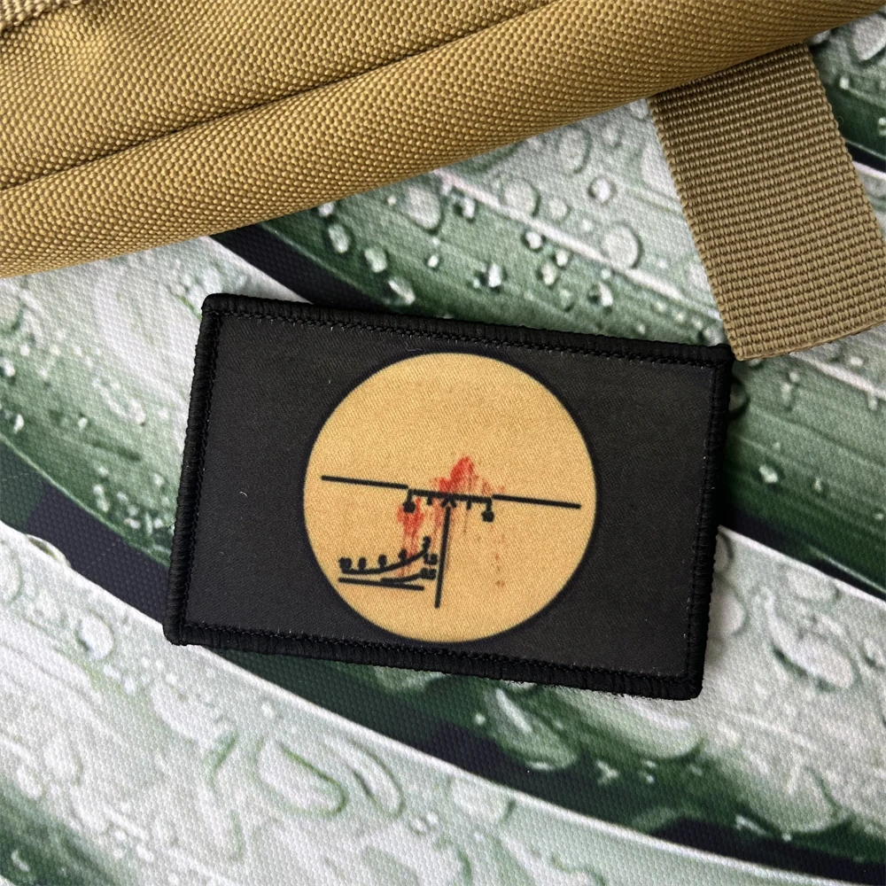 Rosyjski PSO-1 Dragonov Sniper Scope Crosshairs Morale Badge Patches Plecak taktyczny Naklejki z nadrukiem na rzep