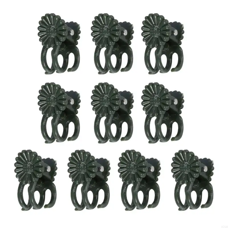 97QD 20/40/100Pcs Plant Clip Clip Plant Support Clip Flowers and Vine