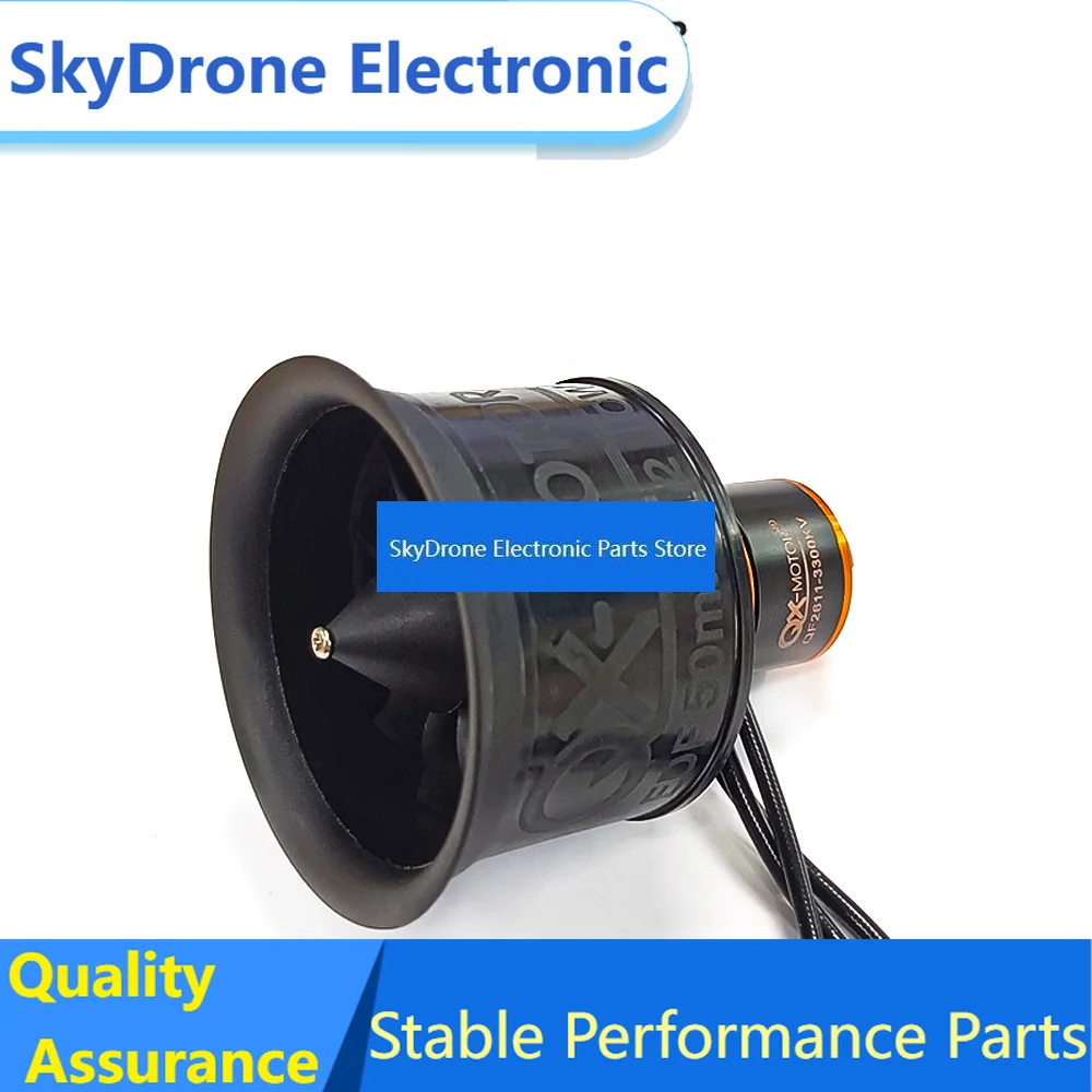 SkyDElQX-MOTOR 50mm EDF QF2611 12Blades Ducted Fan With Brushless Motor Use 40A / 50A ESC For RC Multirotor Helicopter Jet Plane